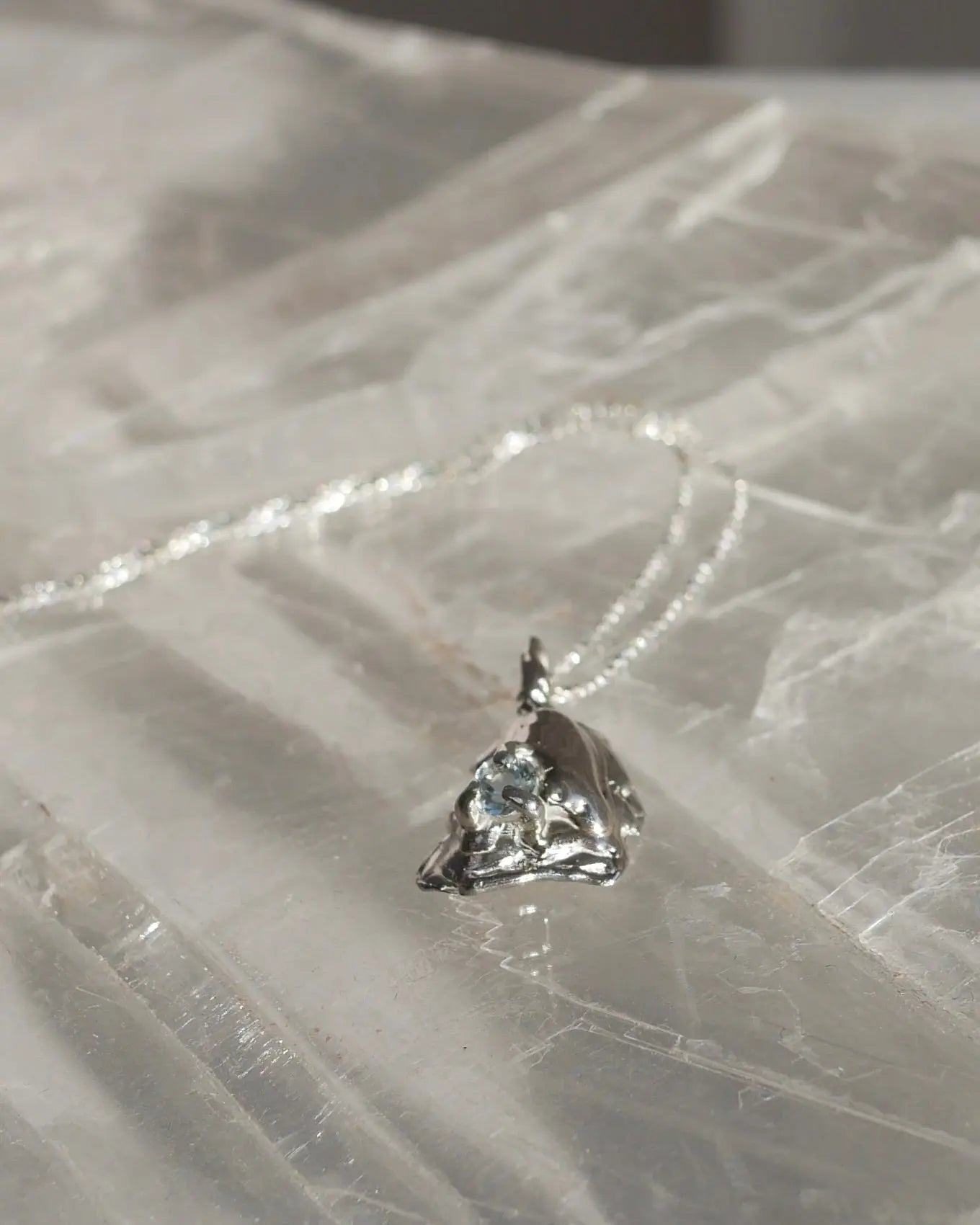 Oyster necklace silver 02 CharityGoodz