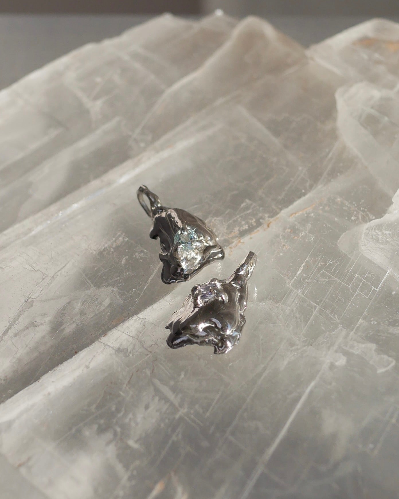 Oyster necklace silver 01