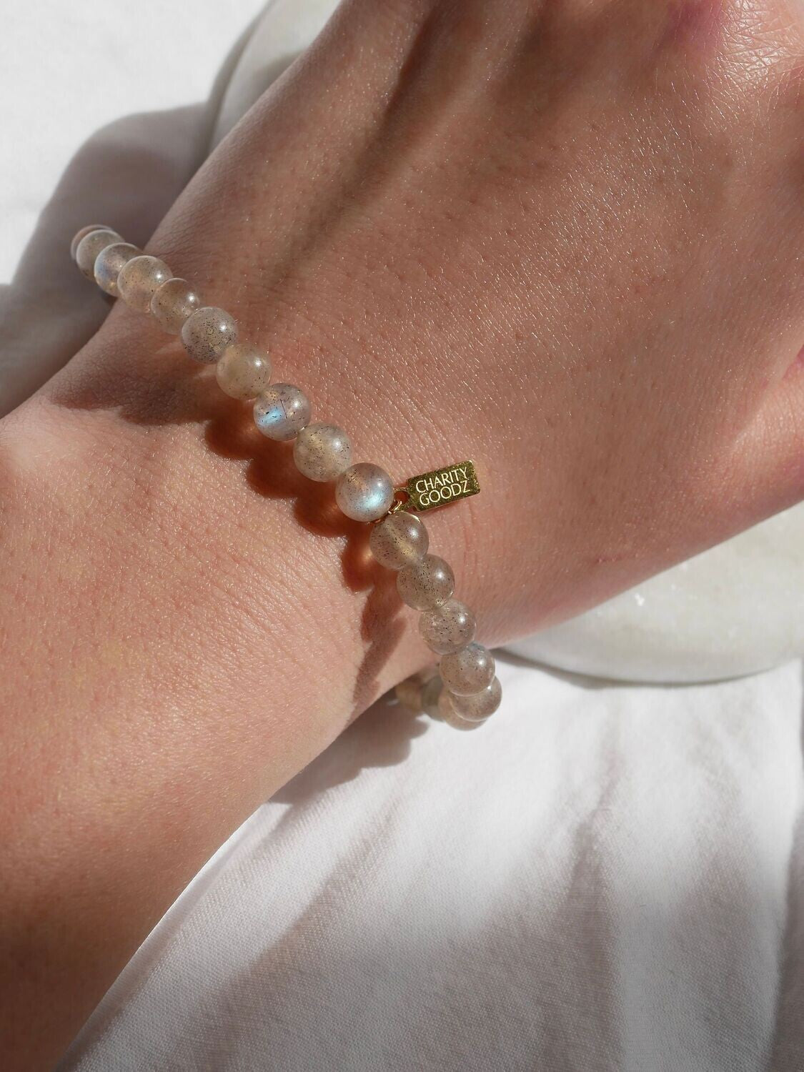 Ball bracelet Labradorite