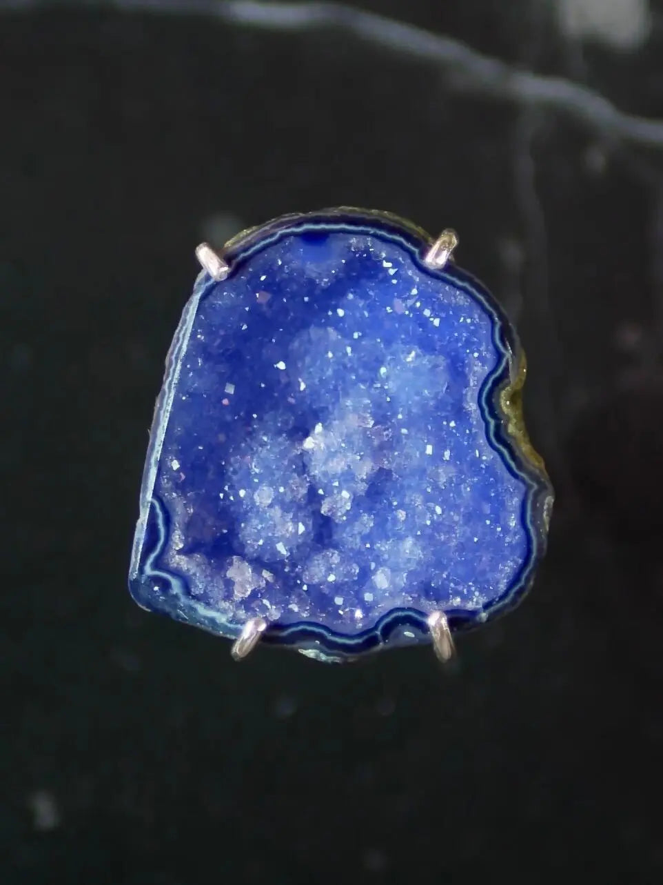 Agate ring silver 02 CharityGoodz