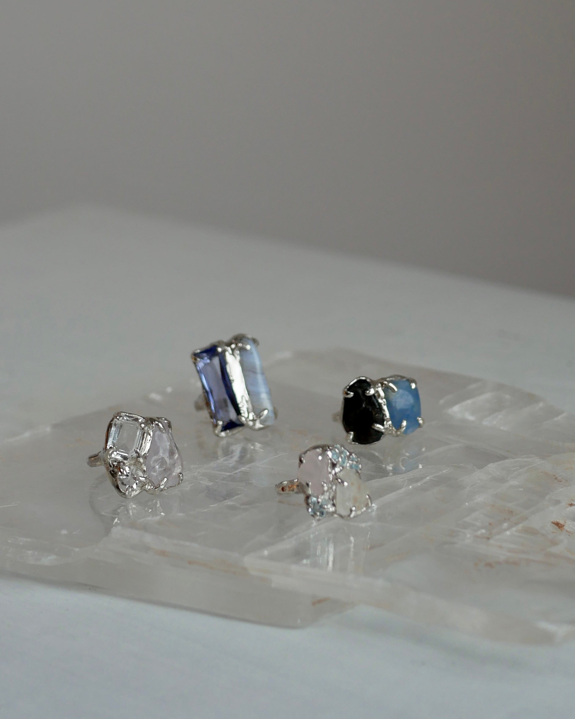 White Christmas ring