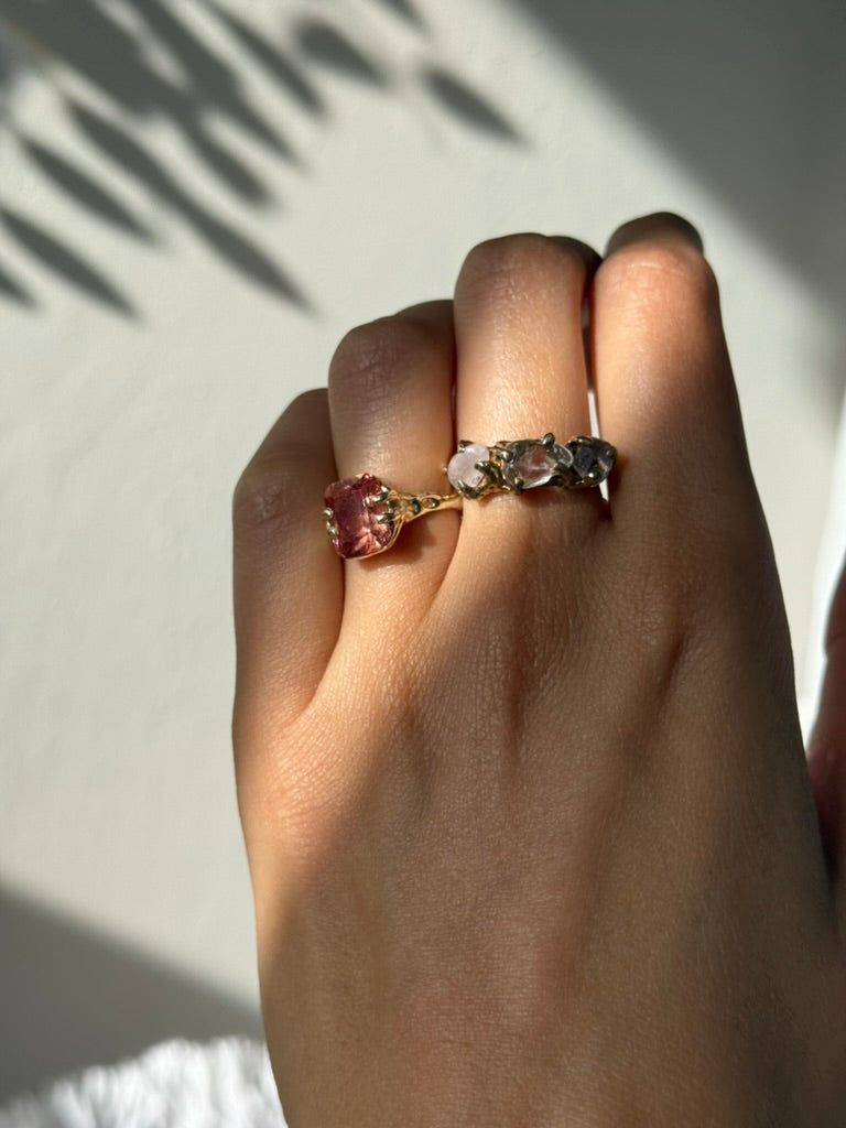 Golden triangle ring