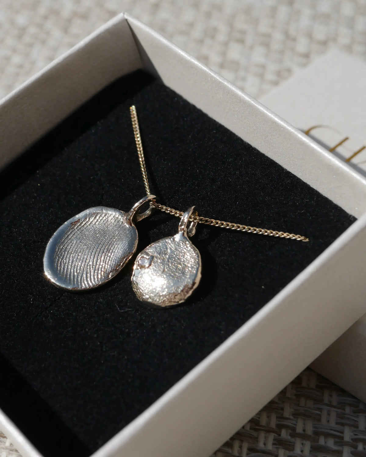 Custom Print Jewelry – Fingerprint & Paw Print Memory Kit